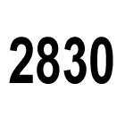 2830